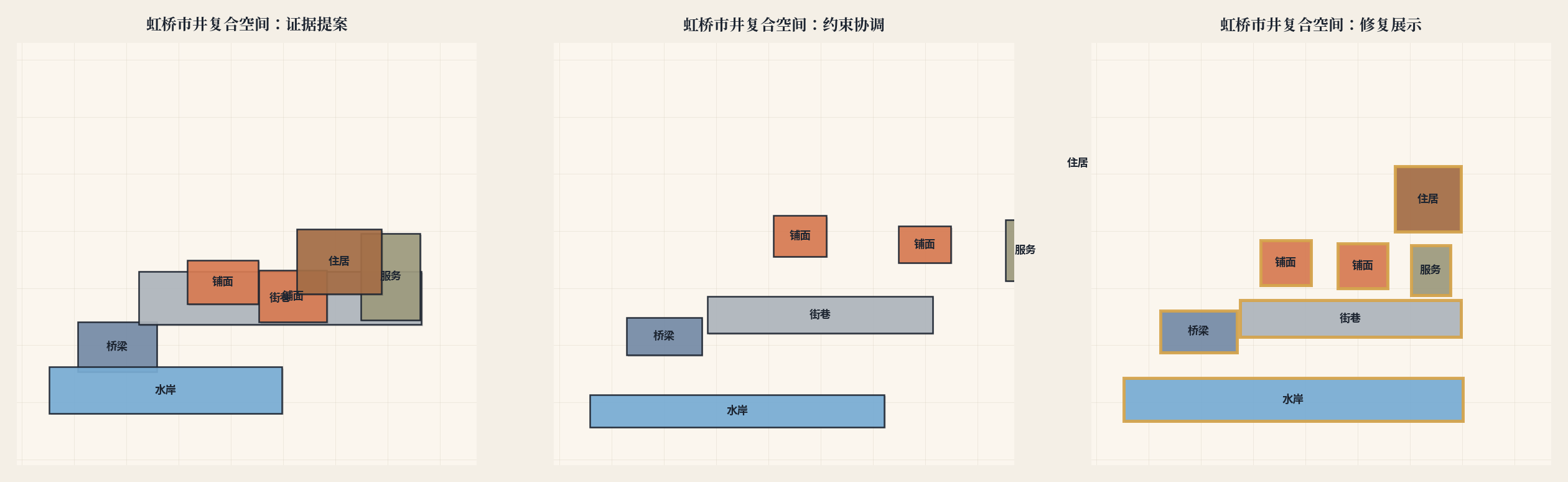 虹桥市井复合空间二维平面图